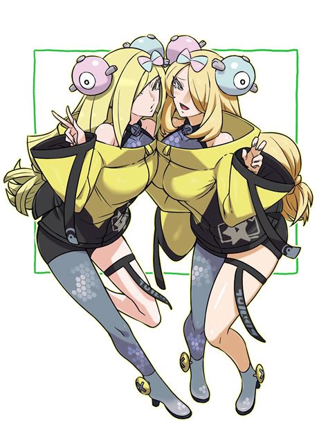 I remember the article saying how her fashion sense correlates with her sexuality. . Cynthia hentai